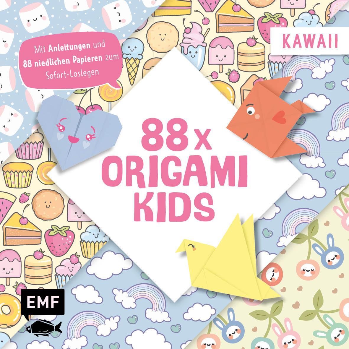 Cover: 9783745915303 | 88 x Origami Kids - Kawaii | Thade Precht | Taschenbuch | 208 S.