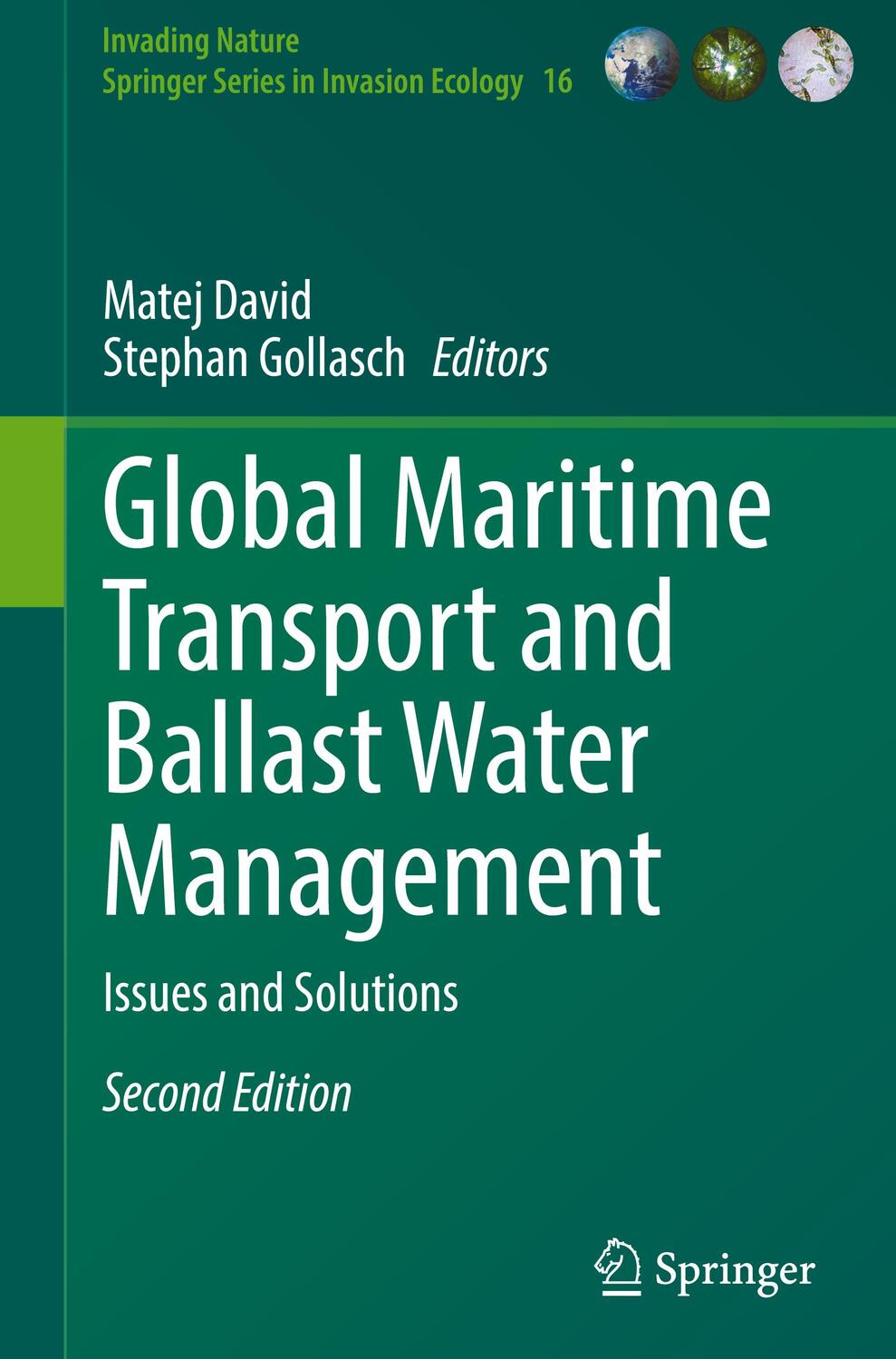 Cover: 9783031481925 | Global Maritime Transport and Ballast Water Management | Buch | xii