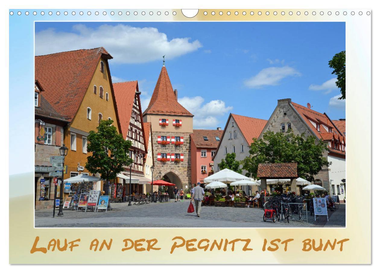 Cover: 9783435428618 | Lauf an der Pegnitz ist bunt (Wandkalender 2025 DIN A3 quer),...