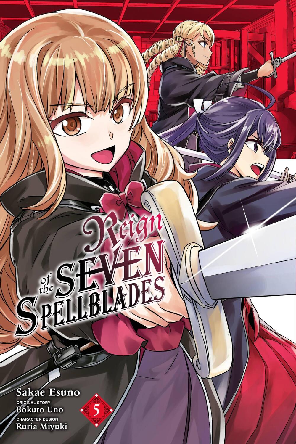 Cover: 9781975360085 | Reign of the Seven Spellblades, Vol. 5 (manga) | Taschenbuch | 2023
