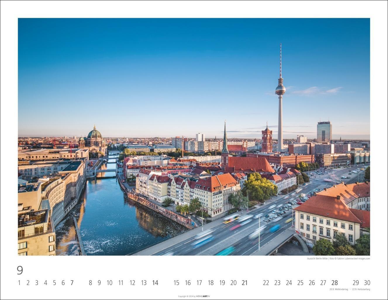 Bild: 9783839900376 | Berlin Kalender 2025 | Kalender | Spiralbindung | 14 S. | Deutsch