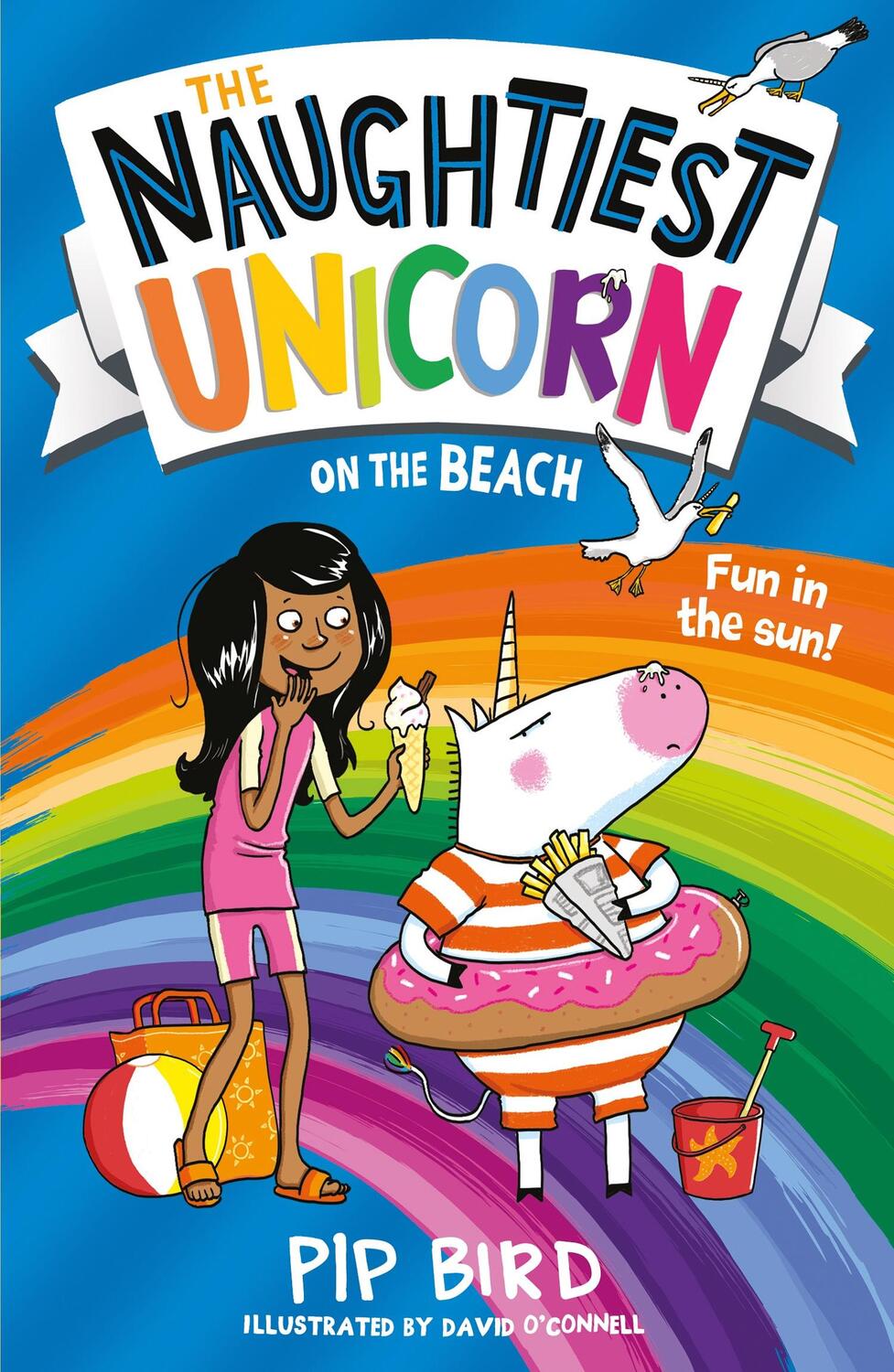 Cover: 9781405297189 | The Naughtiest Unicorn on the Beach | Pip Bird | Taschenbuch | 2020