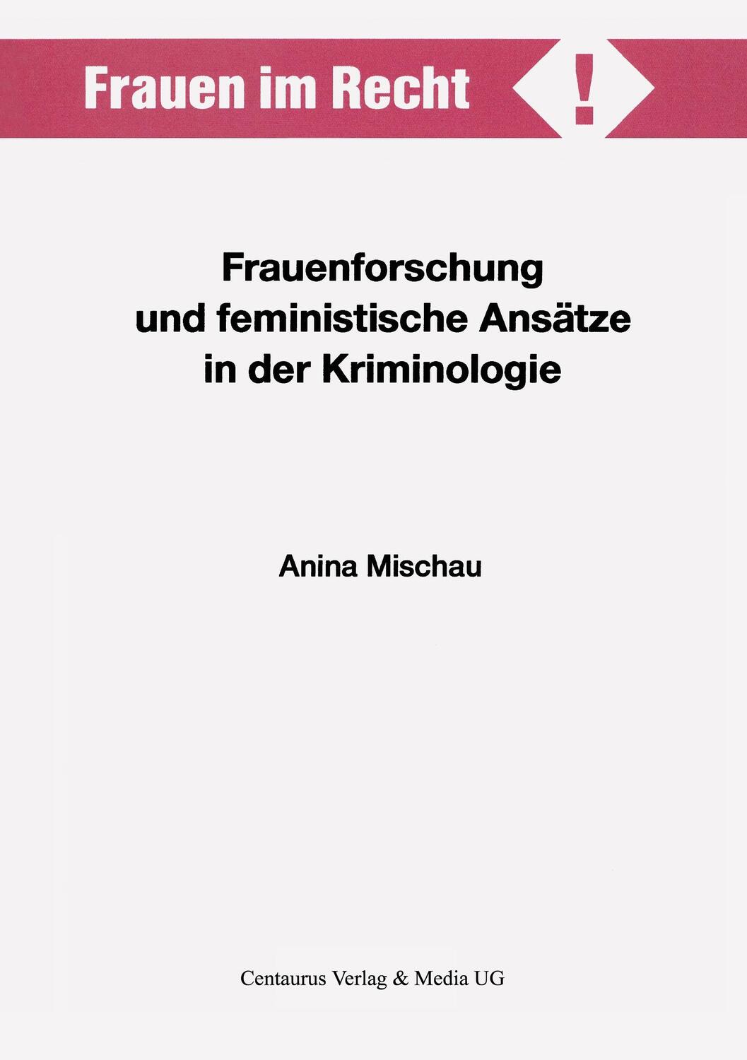 Cover: 9783825501501 | Frauenforschung und feministische Ansätze in der Kriminologie | Buch