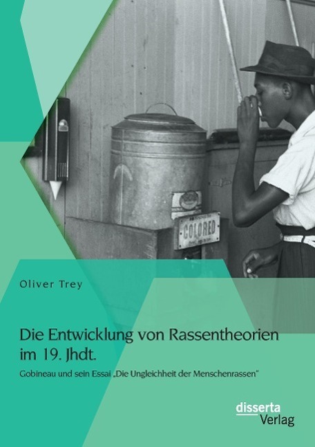 Cover: 9783954256846 | Die Entwicklung von Rassentheorien im 19. Jhdt.: Gobineau und sein...