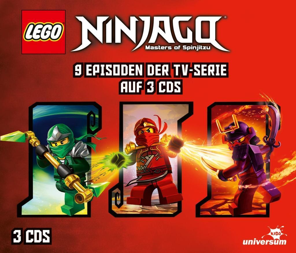 Cover: 889854410223 | LEGO® Ninjago Hörspielbox 3 | Audio-CD | LEGO® Ninjago Hörspiel | 2017