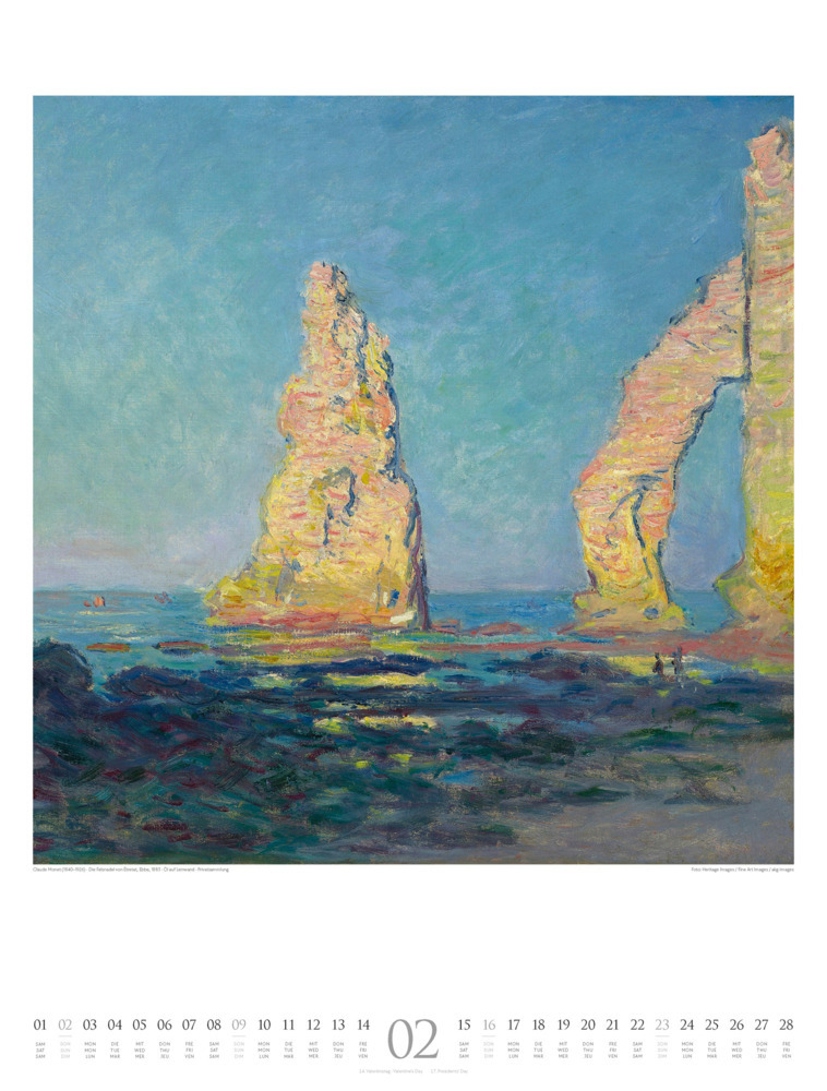 Bild: 9783838425696 | Claude Monet - Wasser und Licht Kalender 2025 | Claude Monet (u. a.)