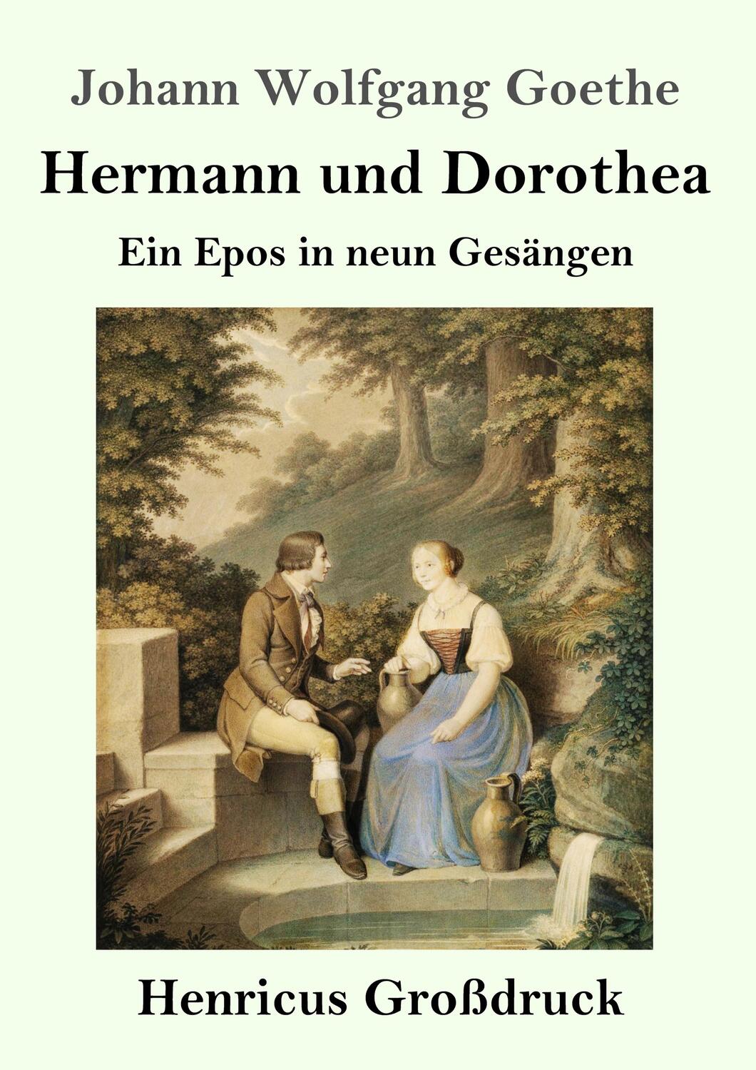 Cover: 9783847845232 | Hermann und Dorothea (Großdruck) | Ein Epos in neun Gesängen | Goethe