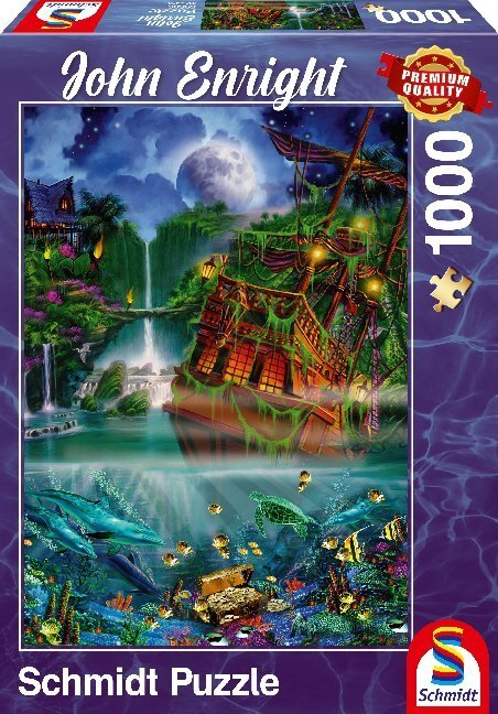 Cover: 4001504596859 | Versunkener Schatz (Puzzle) | John Enright | Spiel | In Spielebox