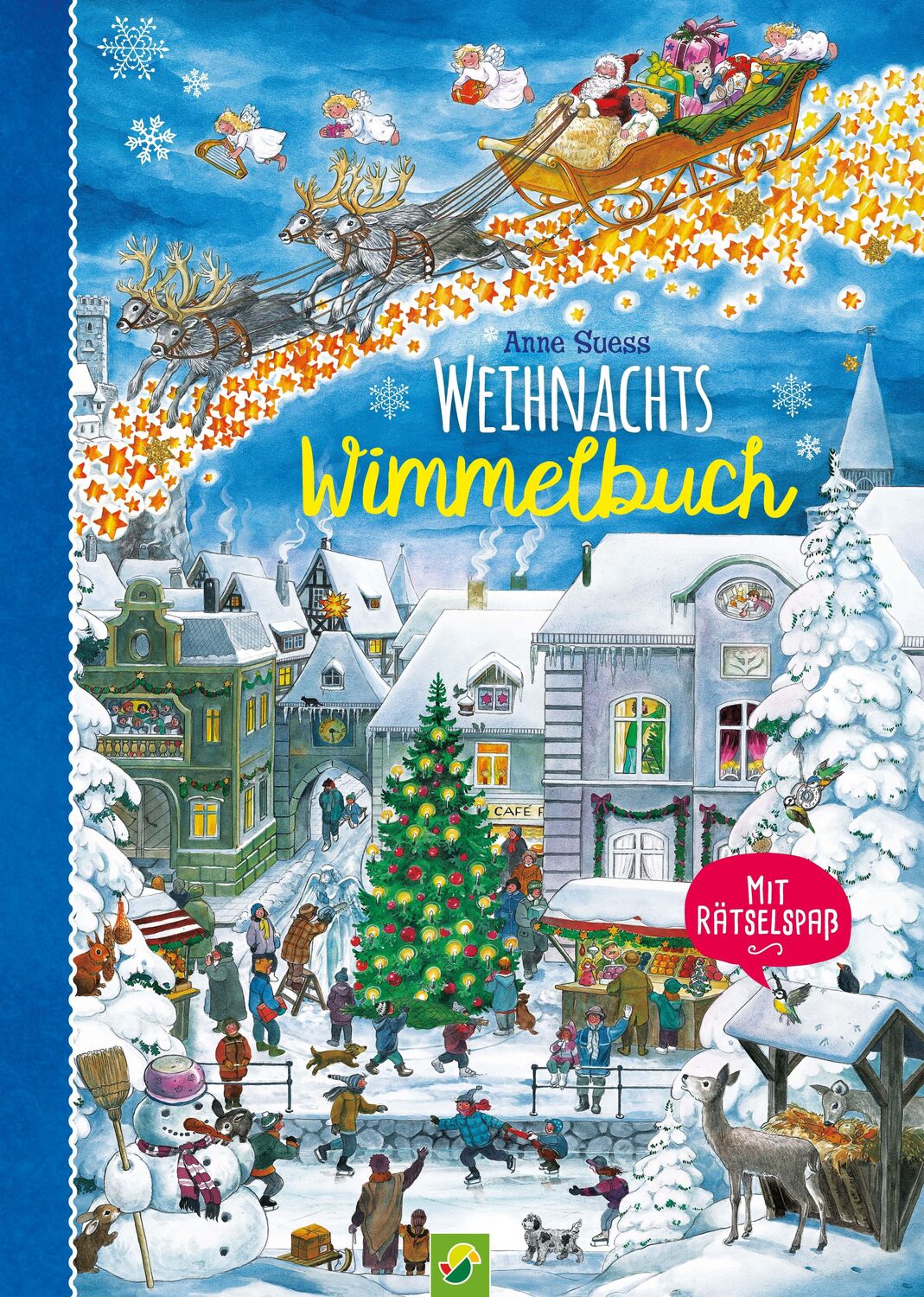 Cover: 9783849932657 | Weihnachtswimmelbuch | Mit Rätselspaß für Kinder ab 2 Jahren | Buch