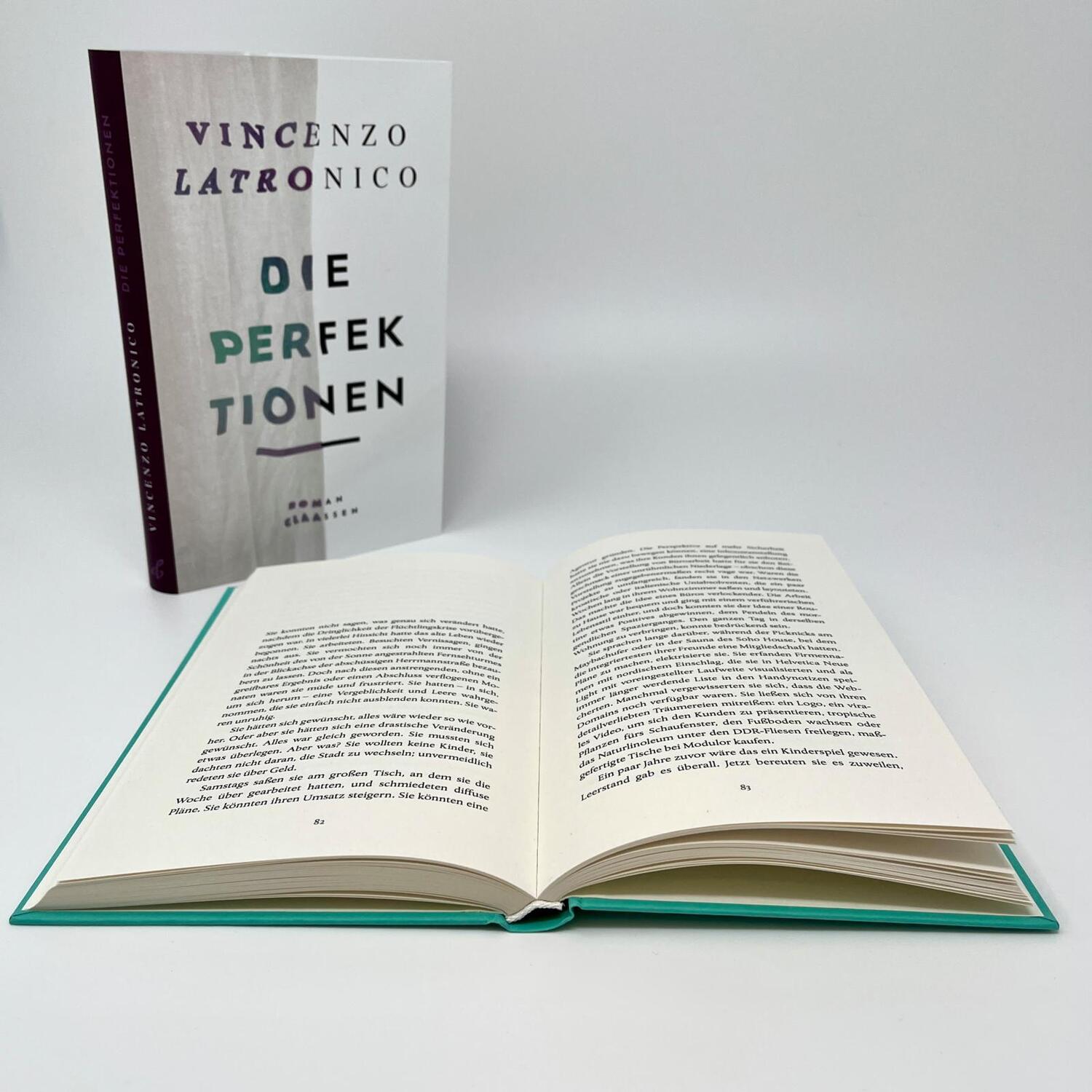 Bild: 9783546100694 | Die Perfektionen | Vincenzo Latronico | Buch | 128 S. | Deutsch | 2023