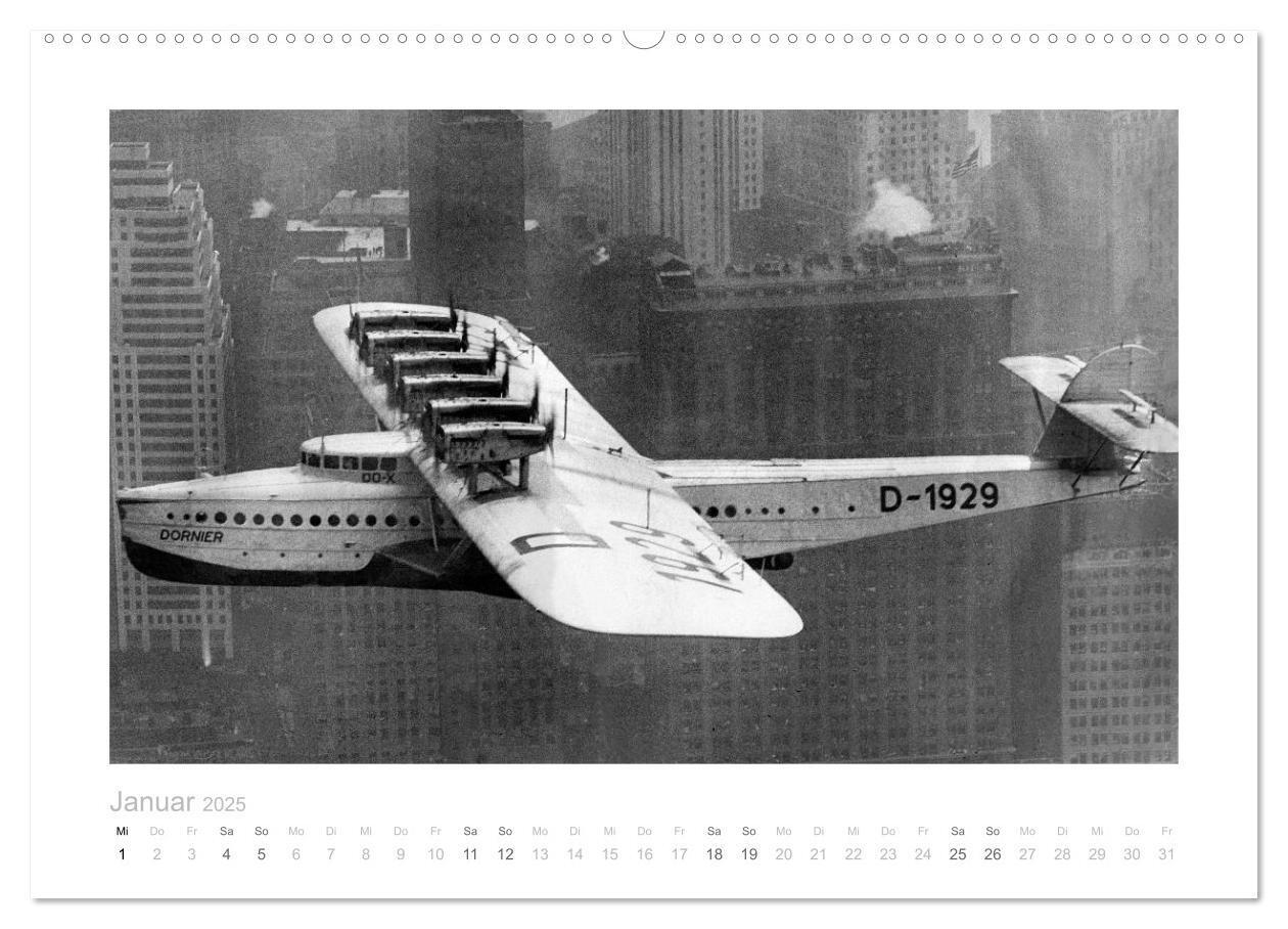 Bild: 9783435446681 | Reise mit dem Flugschiff - Dornier (Wandkalender 2025 DIN A2 quer),...