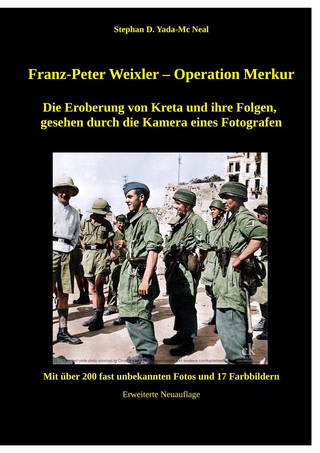 Cover: 9783749422210 | Franz - Peter Weixler - Operation Merkur | Stephan D. Yada-Mc Neal