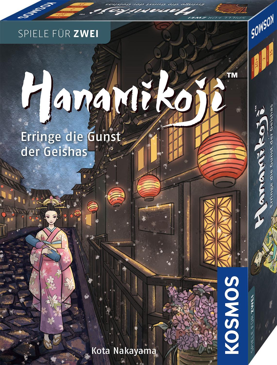 Cover: 4002051692940 | Hanamikoji - Erringe die Gunst der Geishas | Spiel für 2 Spieler