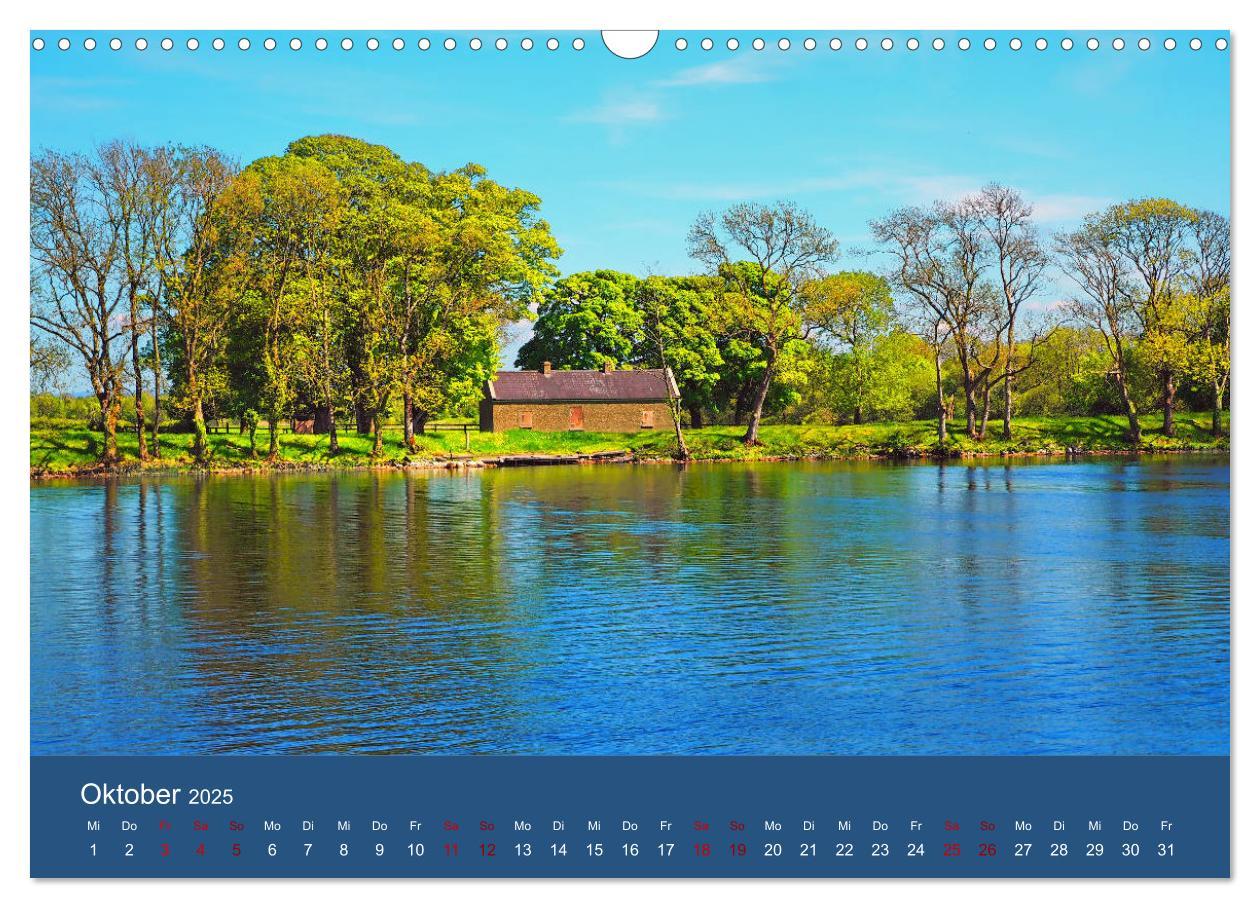 Bild: 9783435431922 | Auf dem Shannon - Mit dem Boot durch Irland (Wandkalender 2025 DIN...