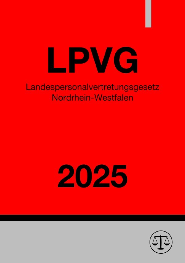 Cover: 9783818719494 | Landespersonalvertretungsgesetz Nordrhein-Westfalen - LPVG NRW 2025