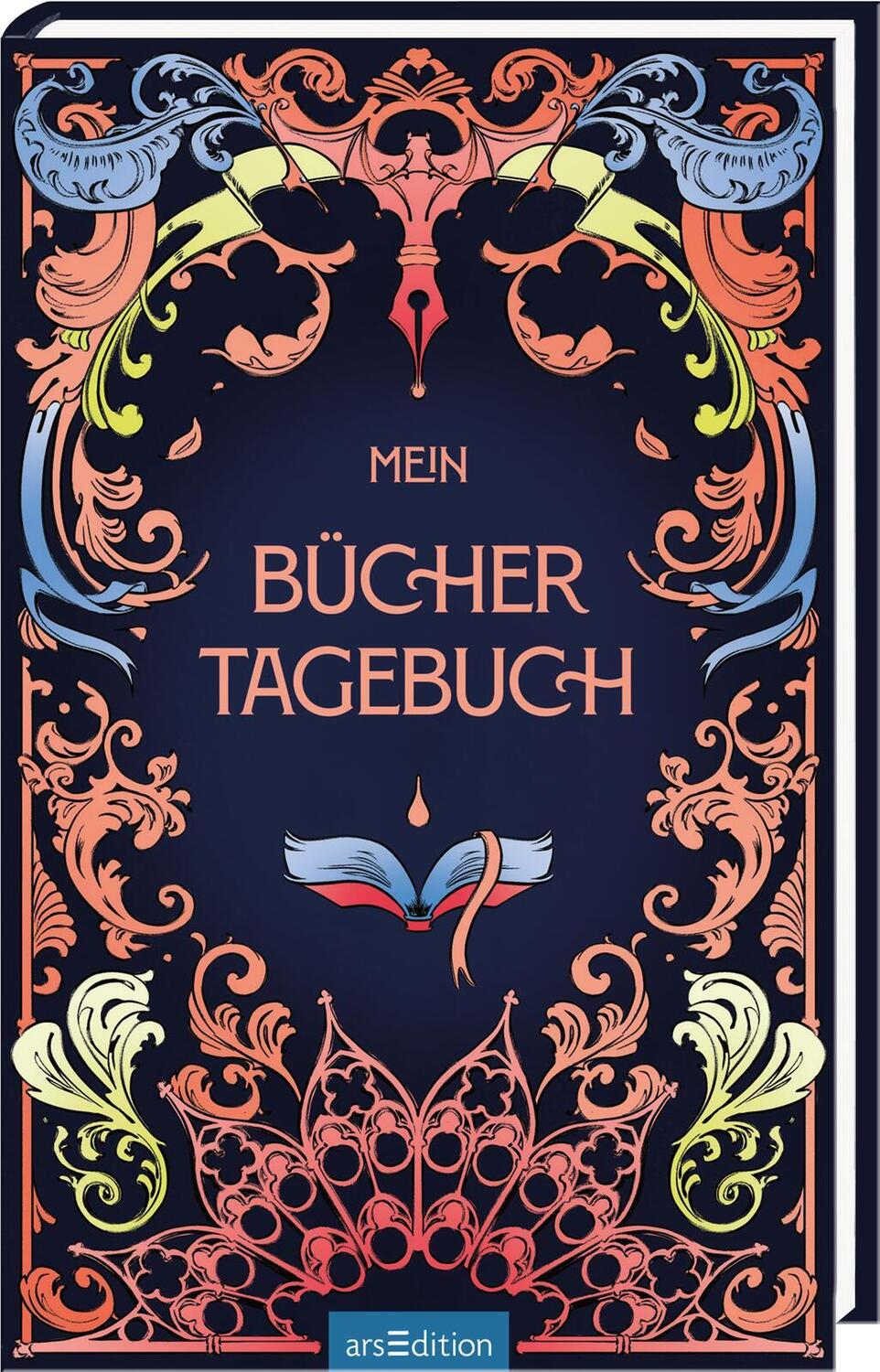 Cover: 4014489134978 | Mein Büchertagebuch | Buch | Hardcover mit Folienprägung | 128 S.