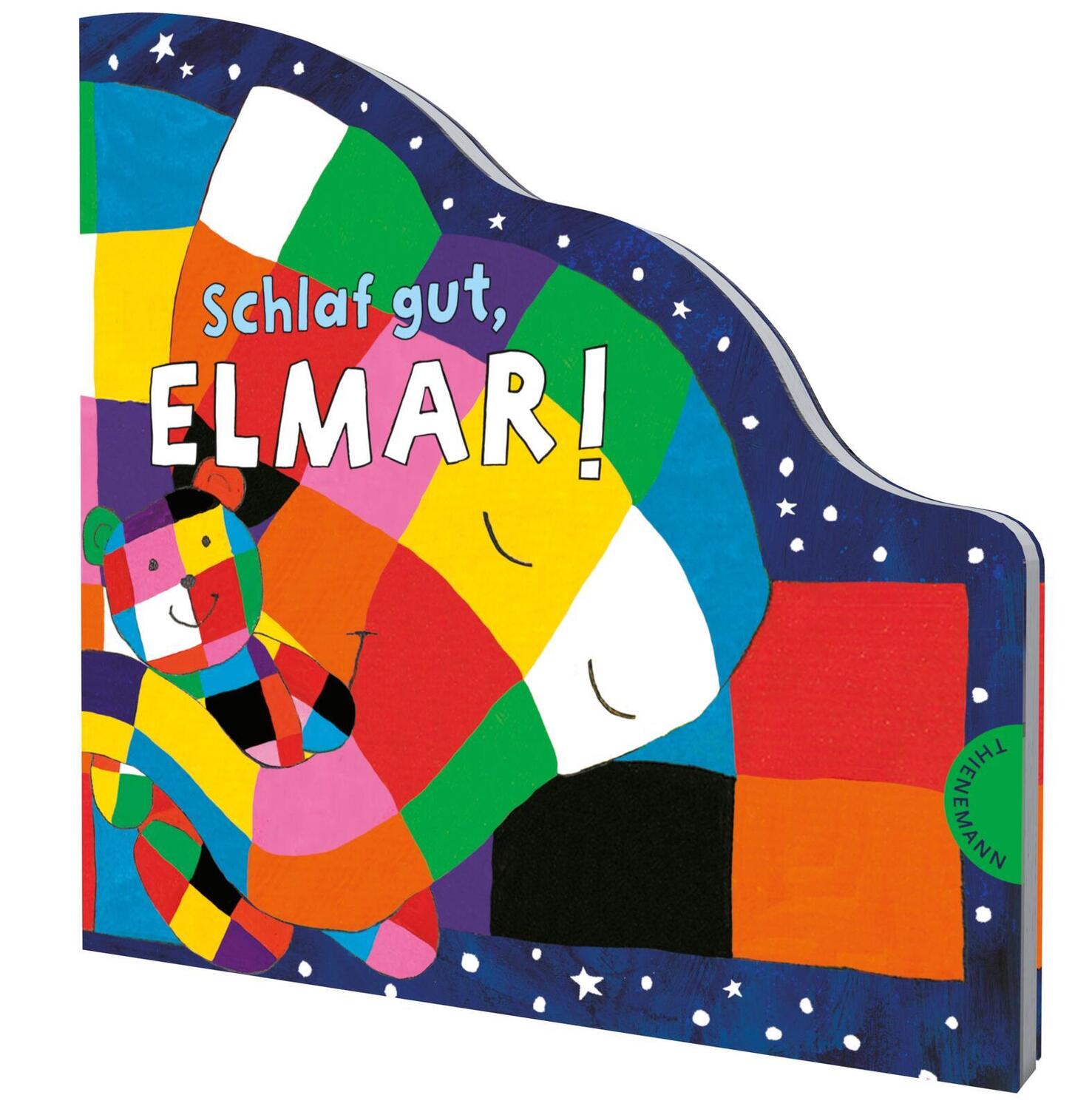 Cover: 9783522460392 | Elmar: Schlaf gut, Elmar! | Einschlafbuch für Kleinkinder | McKee