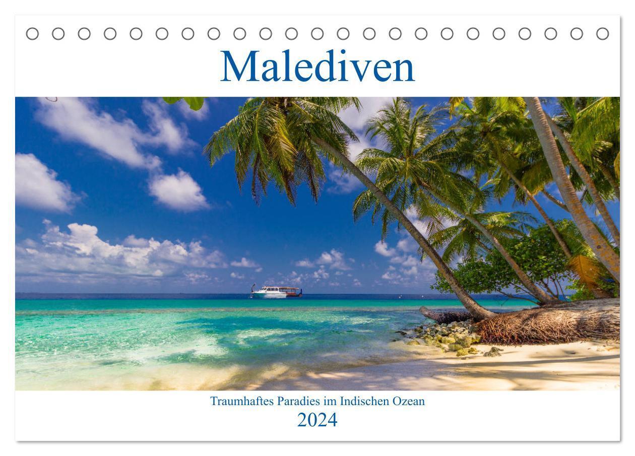 Cover: 9783675689954 | Malediven - Traumhaftes Paradies im Indischen Ozean (Tischkalender...