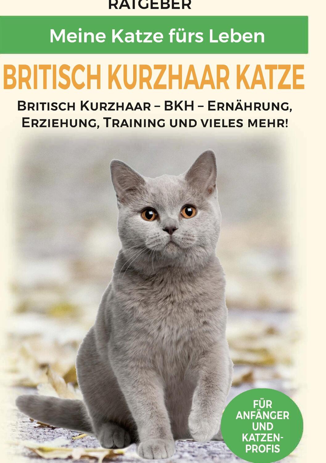 Cover: 9783752686661 | Britisch Kurzhaar Katze | Meine Katze fürs Leben Ratgeber | Buch