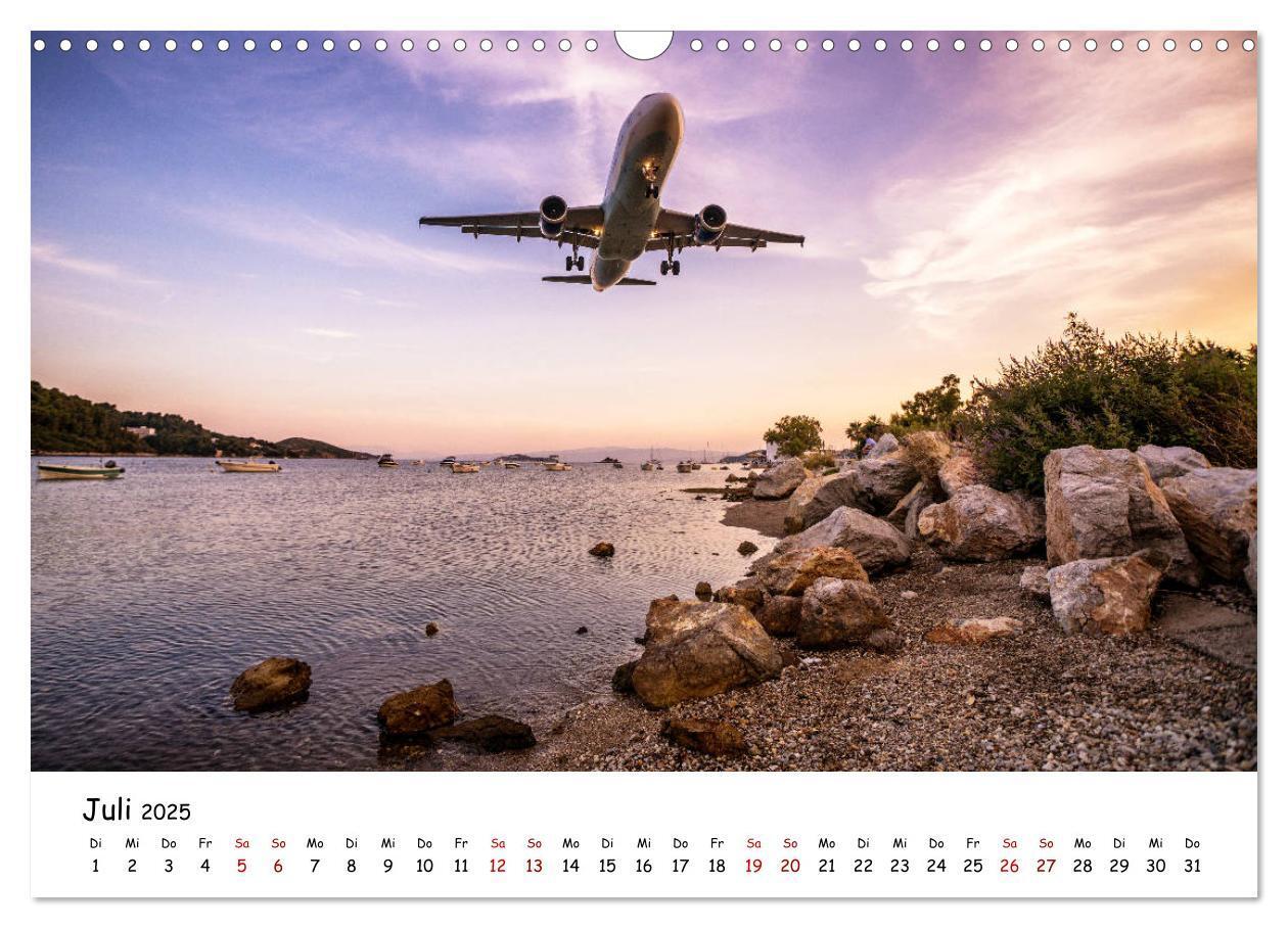 Bild: 9783435122547 | Flugzeuge in beeindruckender Kulisse (Wandkalender 2025 DIN A3...