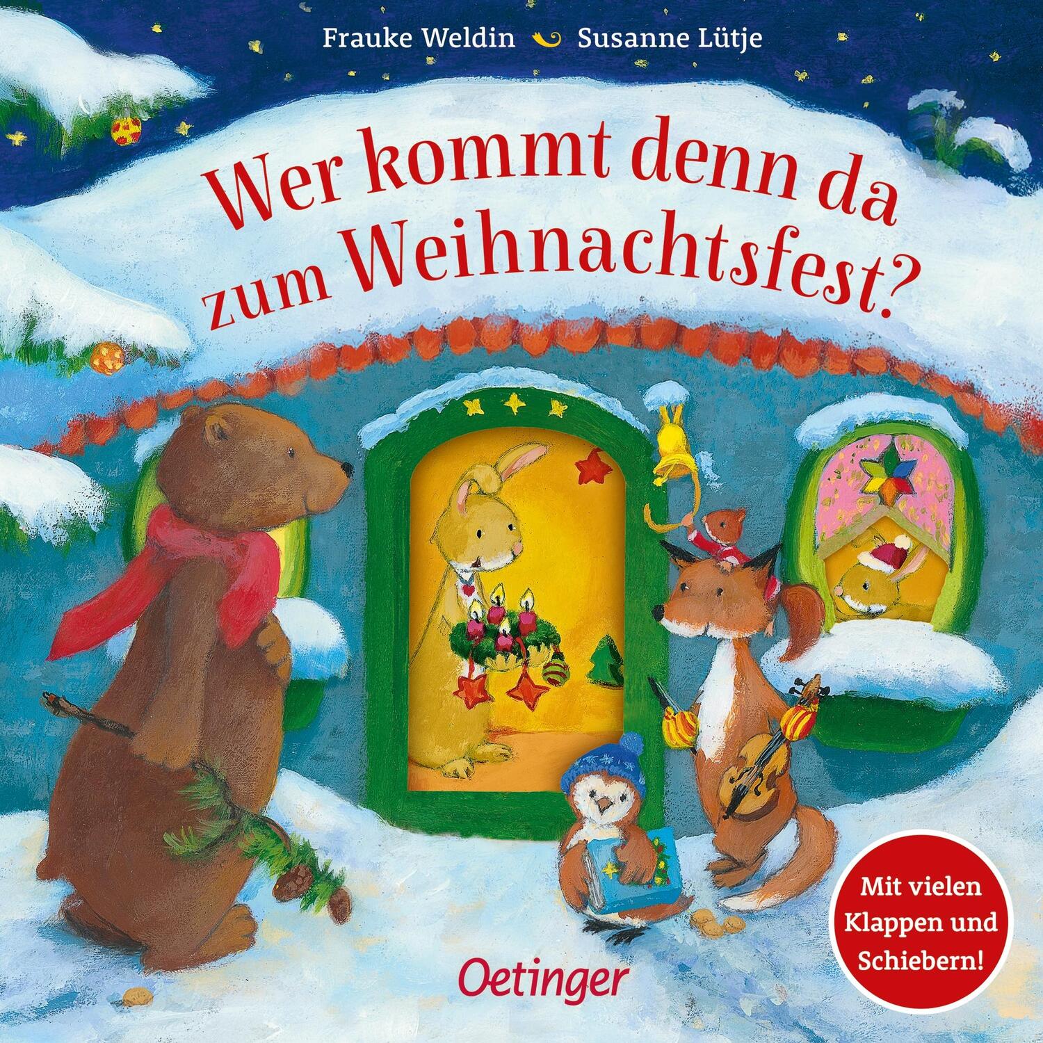 Cover: 9783789110856 | Wer kommt denn da zum Weihnachtsfest? | Susanne Lütje | Buch | PAPPE