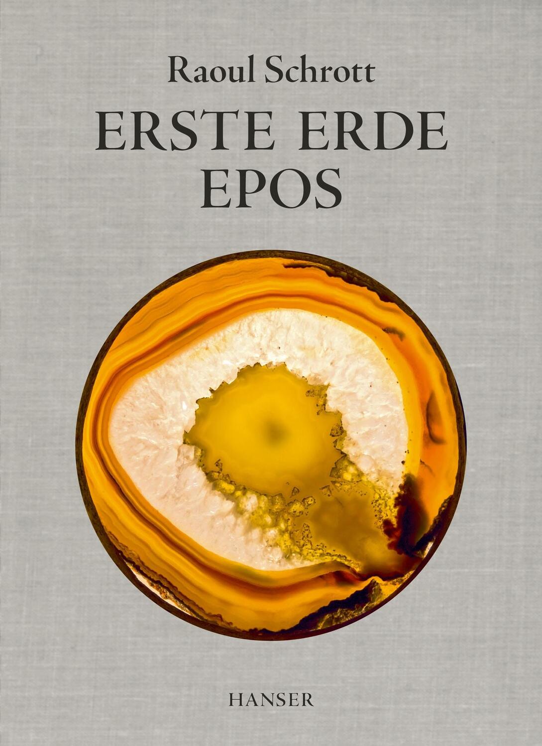Cover: 9783446252820 | Erste Erde | Epos | Raoul Schrott | Buch | Lesebändchen | Deutsch