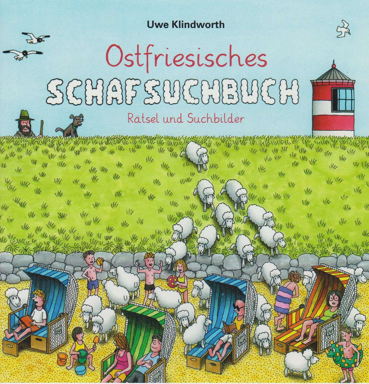 Cover: 9783730816431 | Ostfriesisches Schafsuchbuch | Rätsel und Suchbilder | Uwe Klindworth