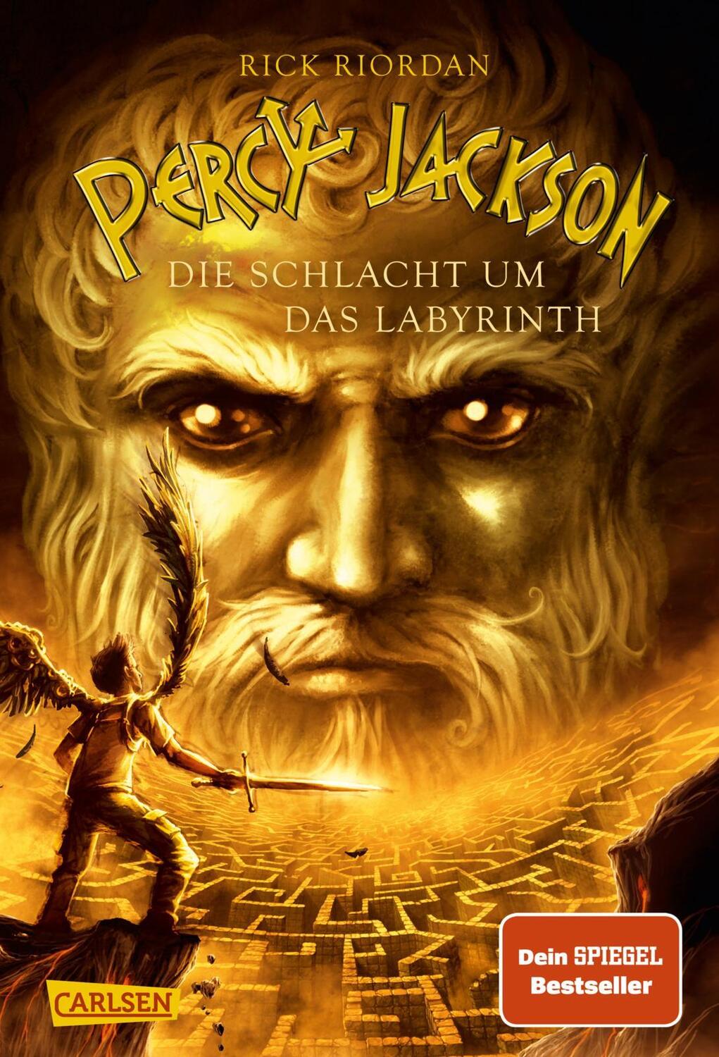 Cover: 9783551554390 | Percy Jackson 04. Die Schlacht um das Labyrinth | Rick Riordan | Buch