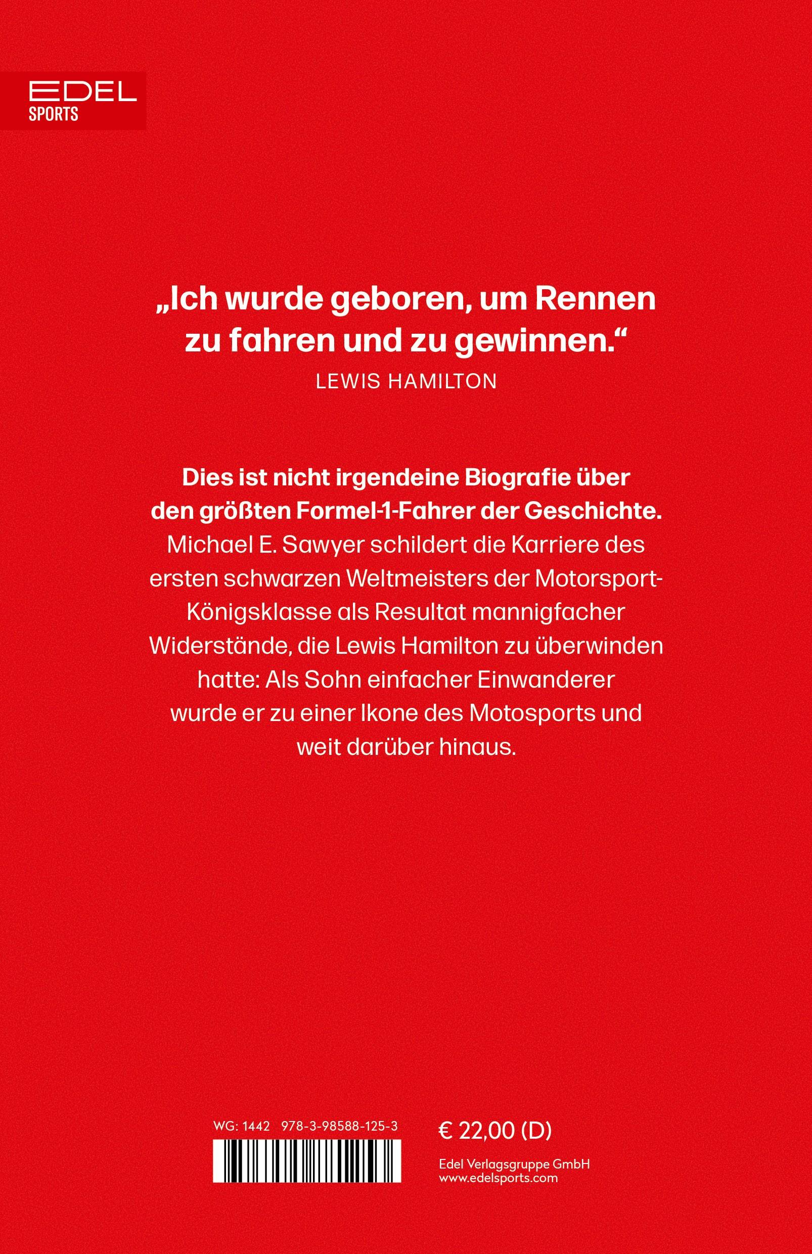 Bild: 9783985881253 | Lewis Hamilton | Michael E. Sawyer | Taschenbuch | 352 S. | Deutsch