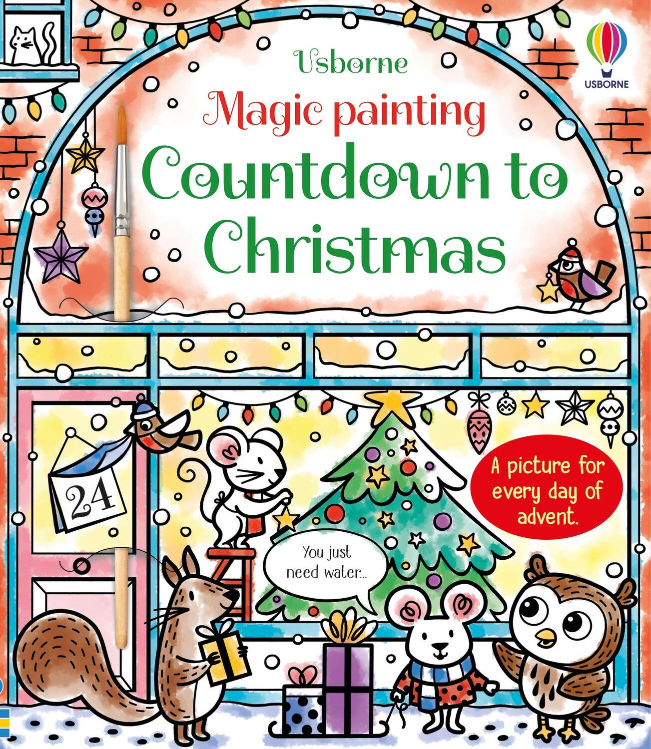 Cover: 9781801319096 | Magic Painting Countdown to Christmas | Abigail Wheatley | Taschenbuch
