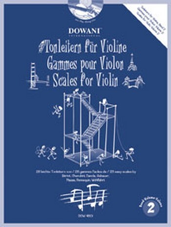 Cover: 9783905477269 | Tonleitern / Scales / Gammes Vol. II | Tonleitern | Buch + CD | 2017