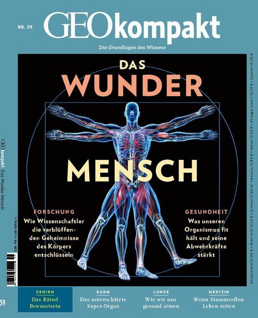 Cover: 9783652008563 | GEOkompakt / GEOkompakt 59/2019 - Der menschliche Körper | Schaper