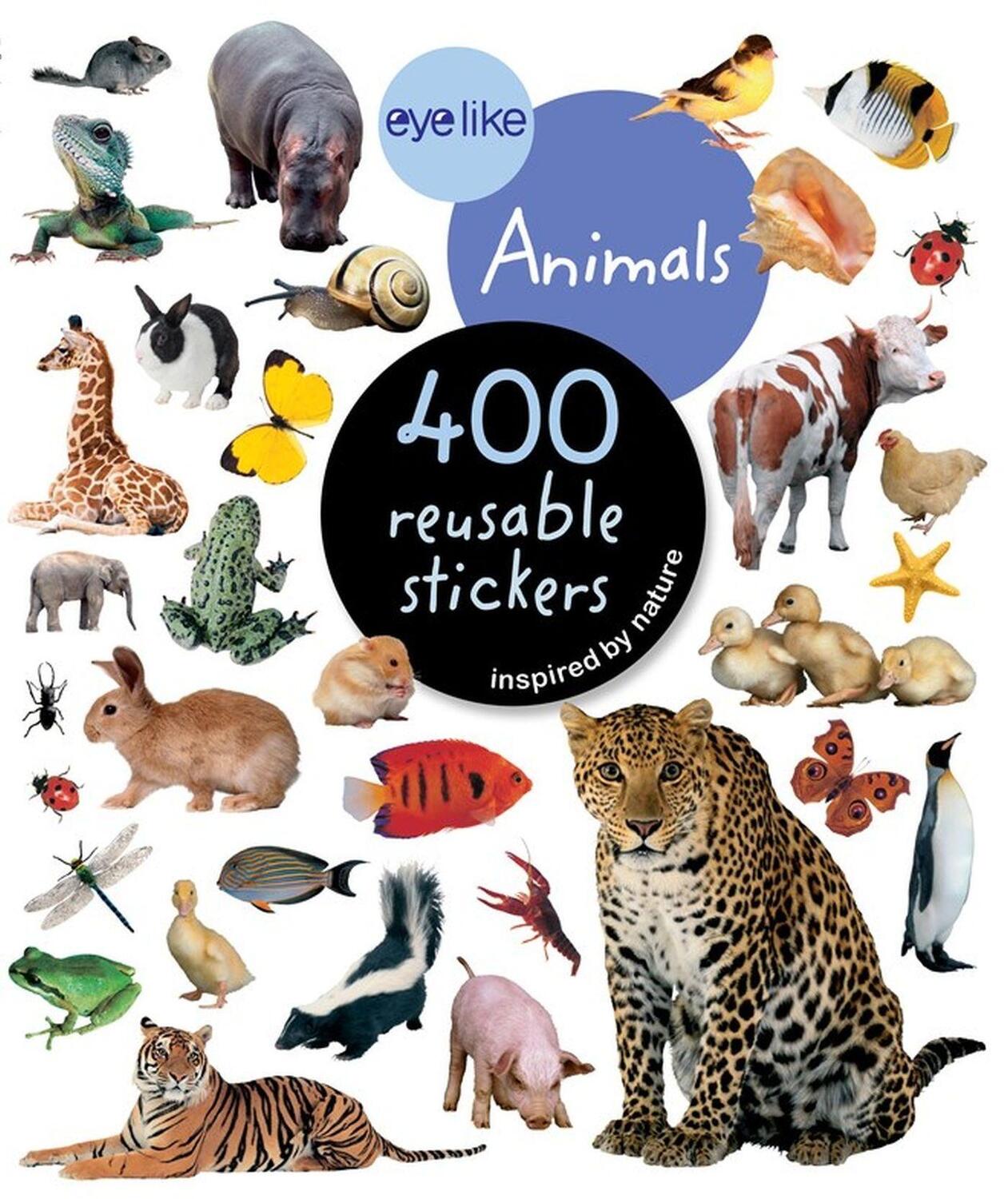 Cover: 9780761169338 | EyeLike Stickers: Animals | 400 reusable stickers inspired by nature