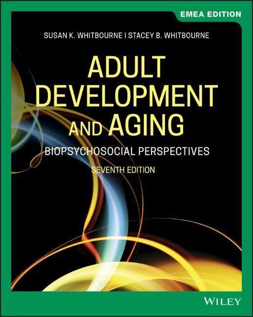 Cover: 9781119667452 | Adult Development and Aging | Stacey B. Whitbourne (u. a.) | Buch