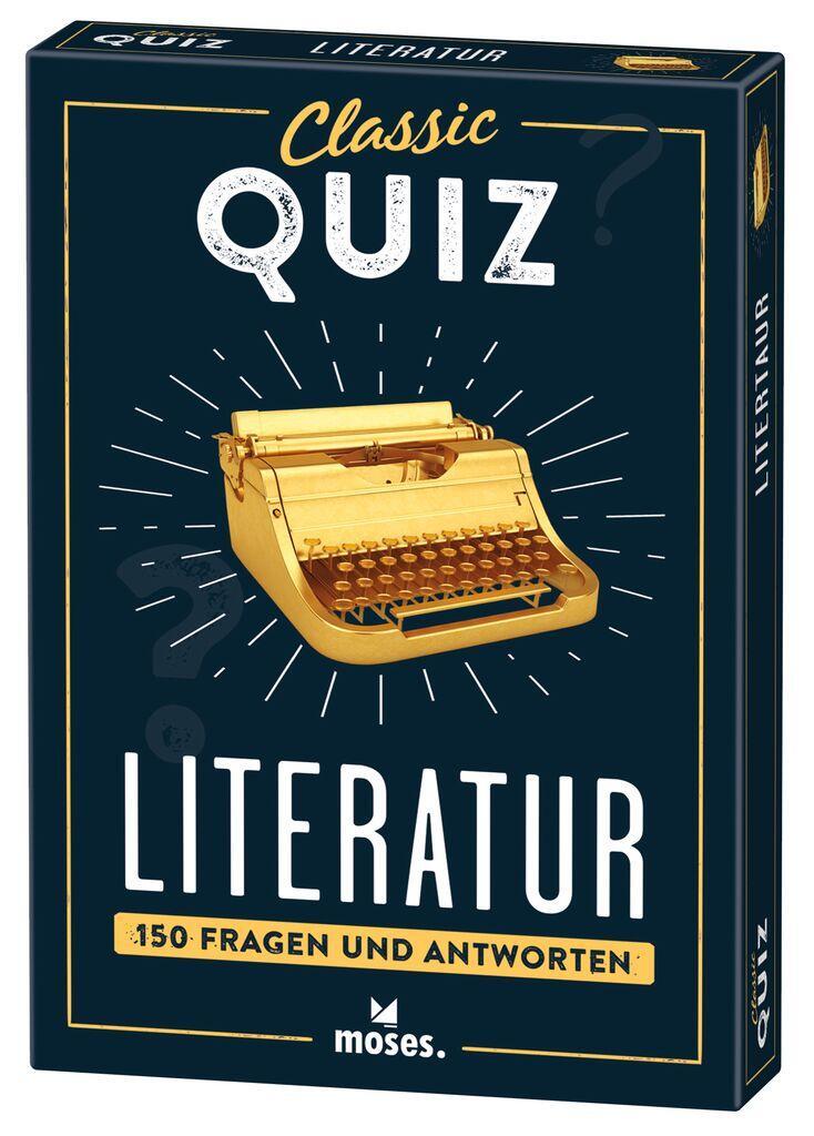 Cover: 9783964551979 | Classic Quiz Literatur | Dirk Blechschmidt | Spiel | Classic Quiz