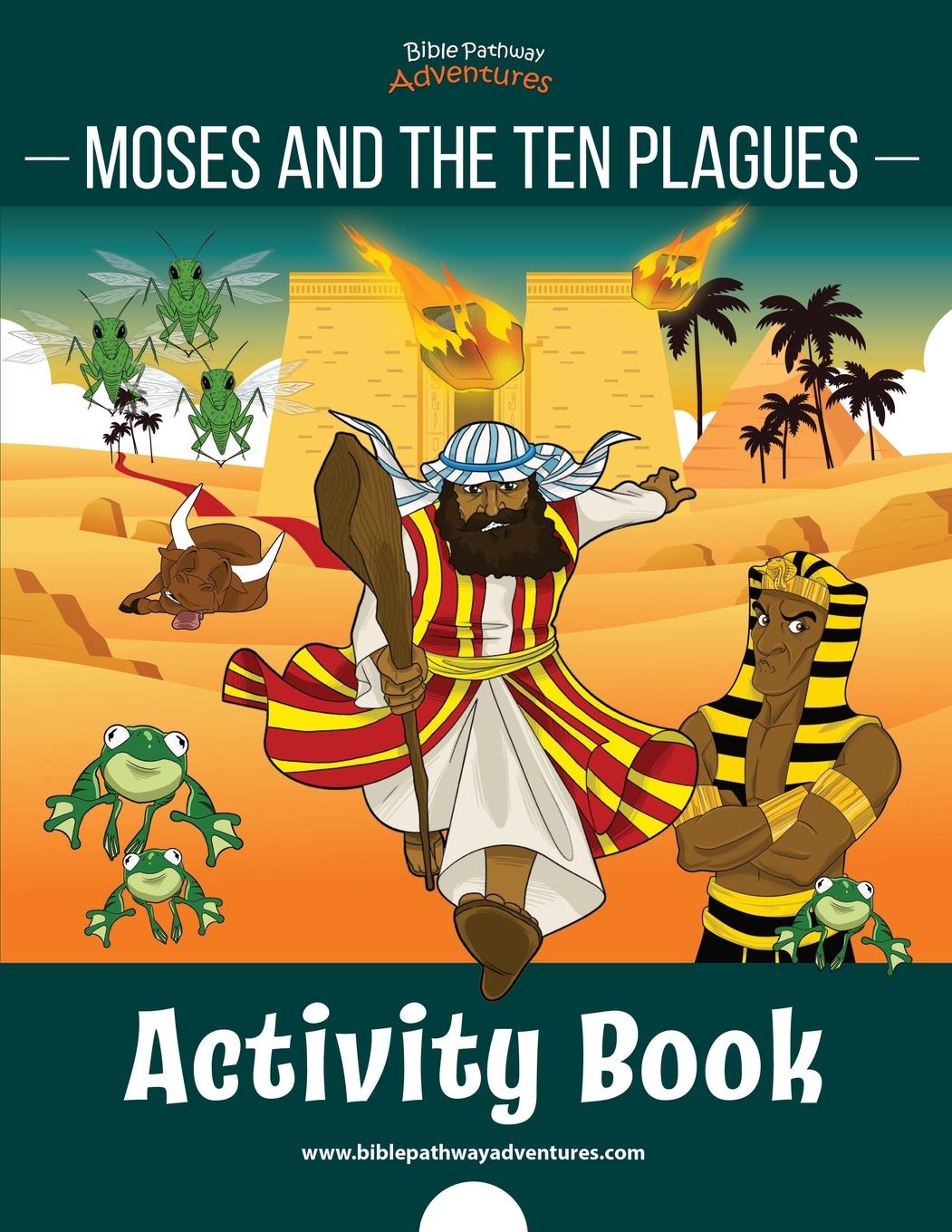 Cover: 9781988585741 | Moses and the Ten Plagues Activity Book | Pip Reid | Taschenbuch