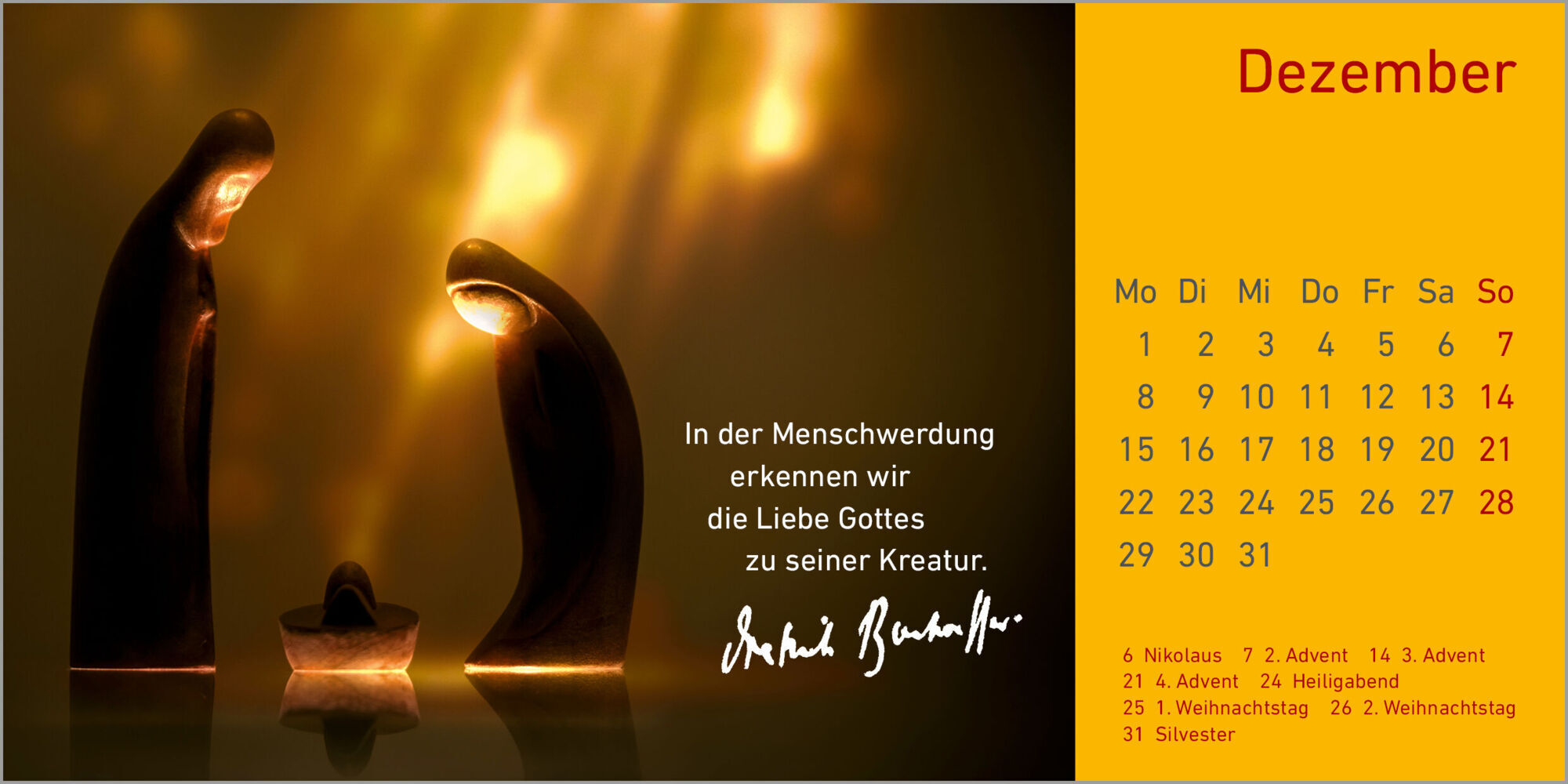 Bild: 9783579079288 | Jahres-Geleit 2025 | Dietrich Bonhoeffer | Kalender | 13 S. | Deutsch