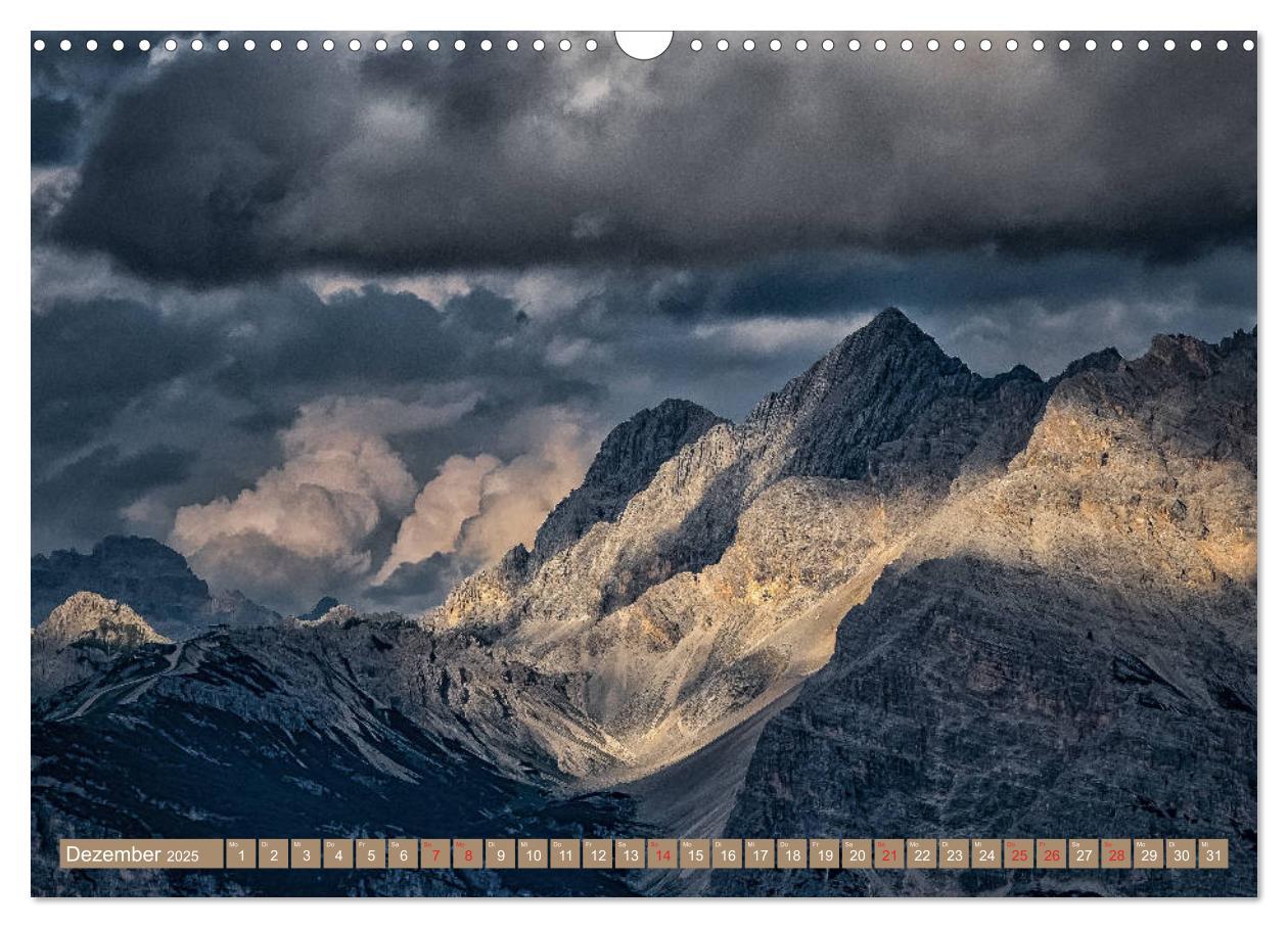 Bild: 9783435113217 | Traumplätze in den Dolomiten (Wandkalender 2025 DIN A3 quer),...