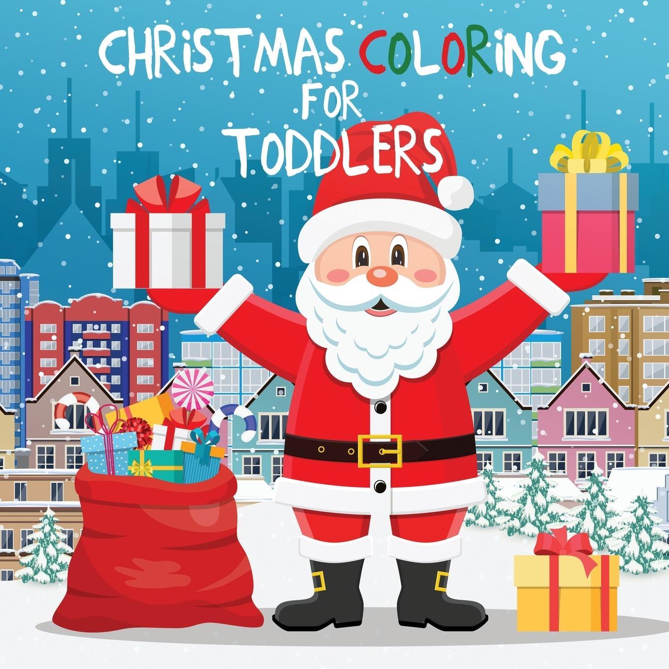 Cover: 9781989387870 | Christmas Coloring for Toddlers | Young Dreamers Press | Taschenbuch