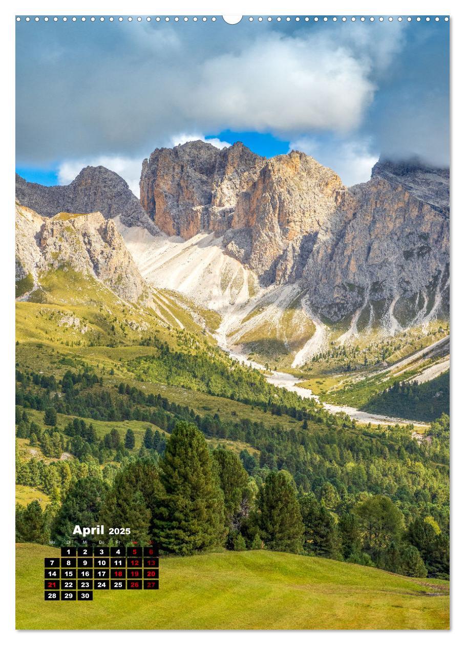 Bild: 9783435902804 | Südtirol, das Wanderparadies (Wandkalender 2025 DIN A2 hoch),...