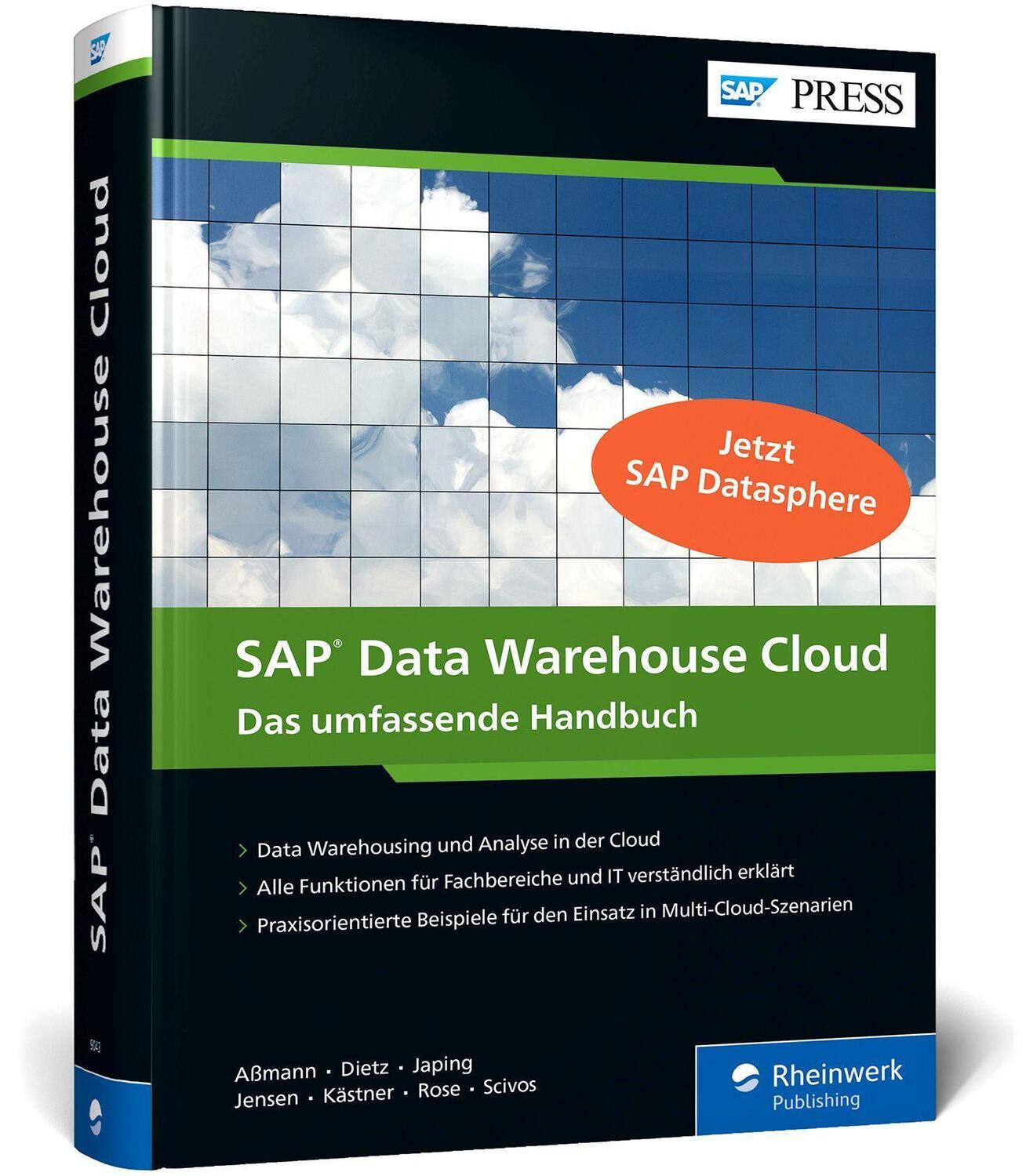 Cover: 9783836290432 | SAP Data Warehouse Cloud | Alexander Kästner (u. a.) | Buch | Deutsch