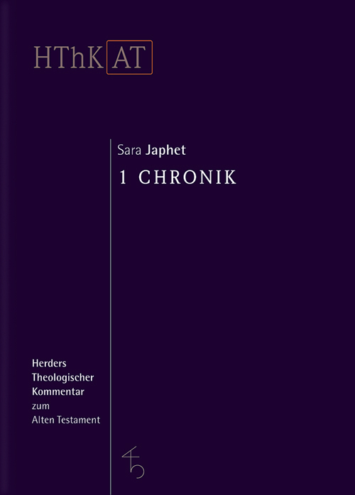 Cover: 9783451268168 | 1 Chronik | Sara Japhet | Buch | 472 S. | Deutsch | 2002