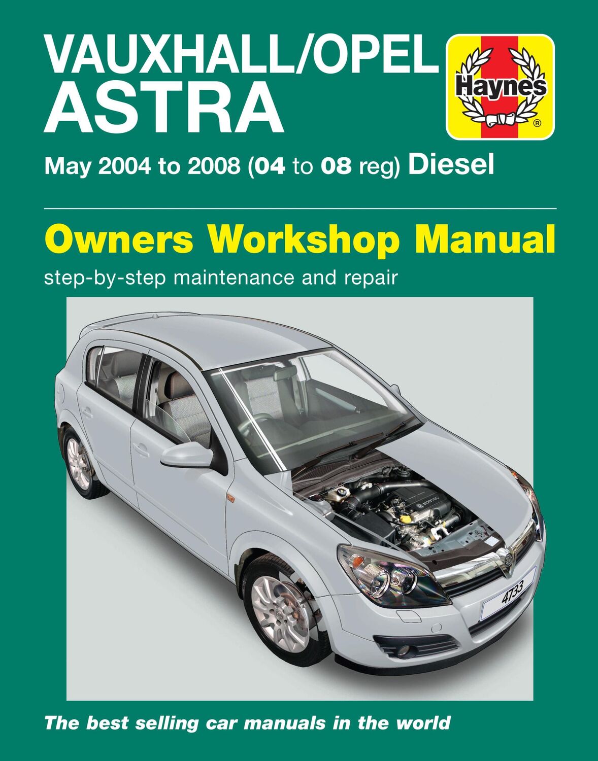 Cover: 9780857338822 | Vauxhall/Opel Astra Diesel (May 04 - 08) Haynes Repair Manual | Buch