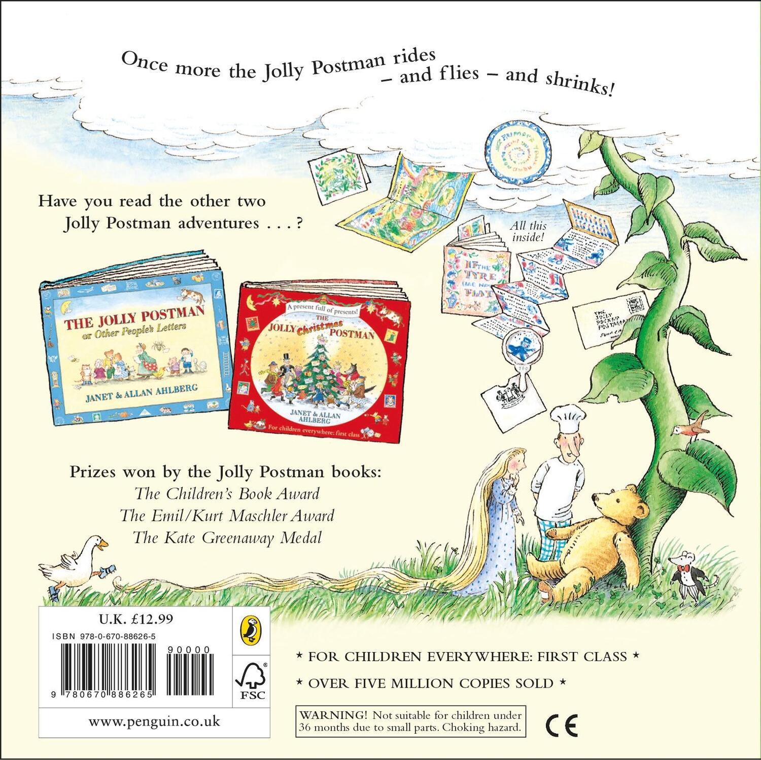 Rückseite: 9780670886265 | The Jolly Pocket Postman | Allan Ahlberg | Buch | The Jolly Postman