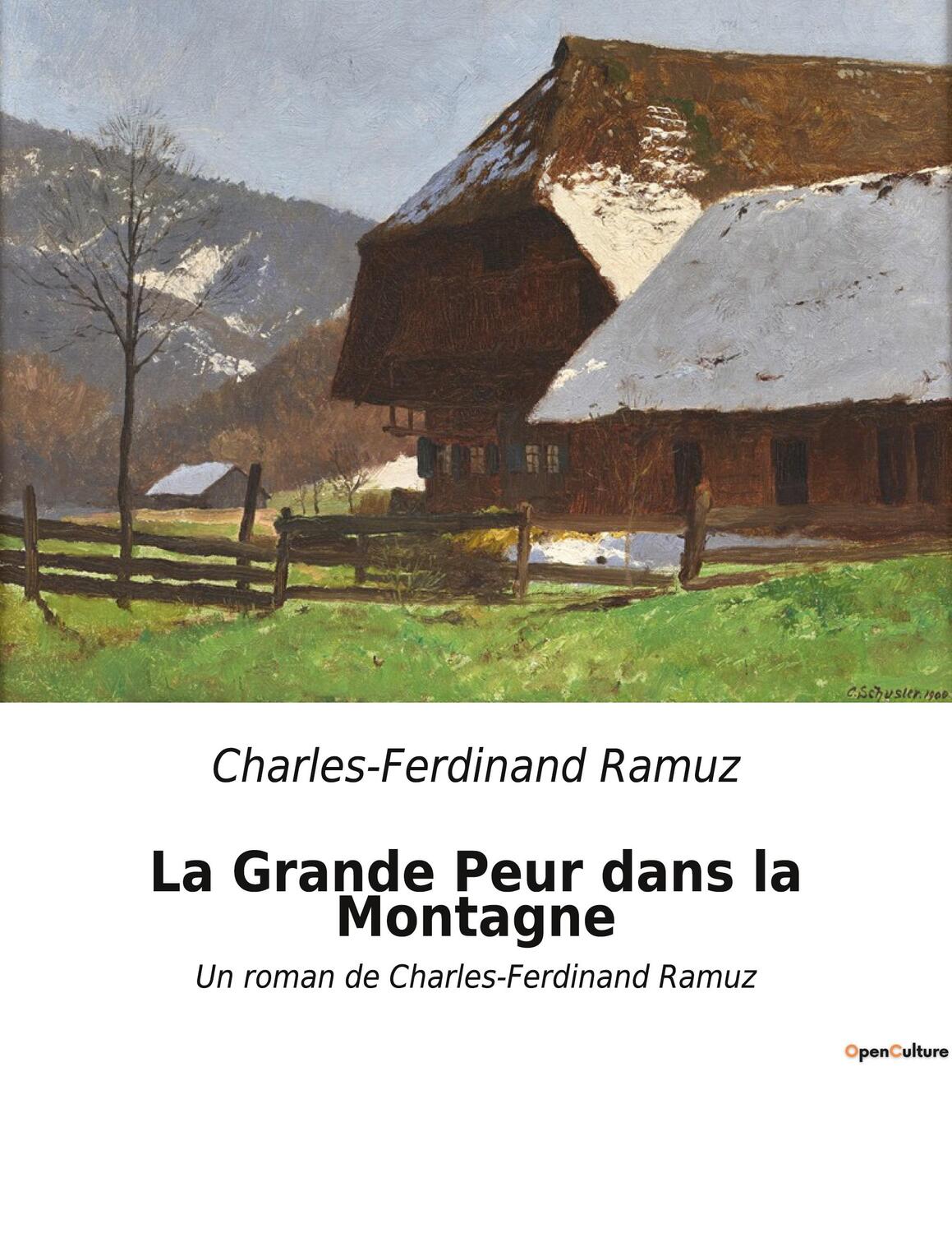 Cover: 9791041911691 | La Grande Peur dans la Montagne | Un roman de Charles-Ferdinand Ramuz