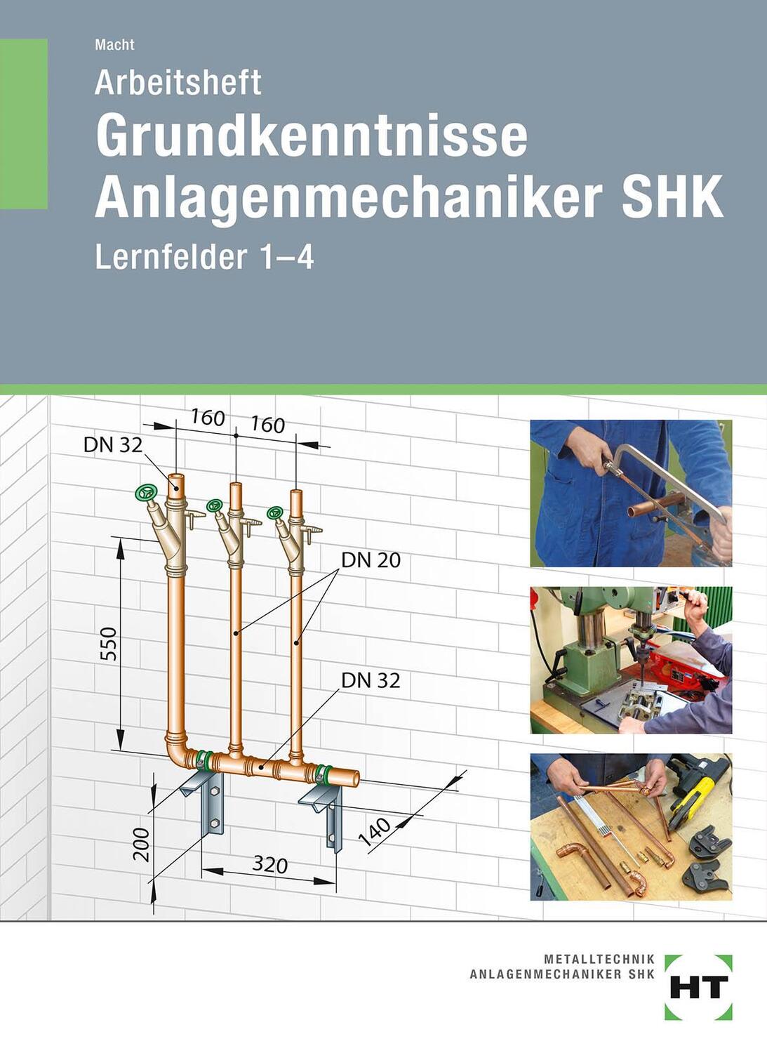 Cover: 9783582100290 | Arbeitsheft Grundkenntnisse Anlagenmechaniker SHK | Lernfelder 1-4