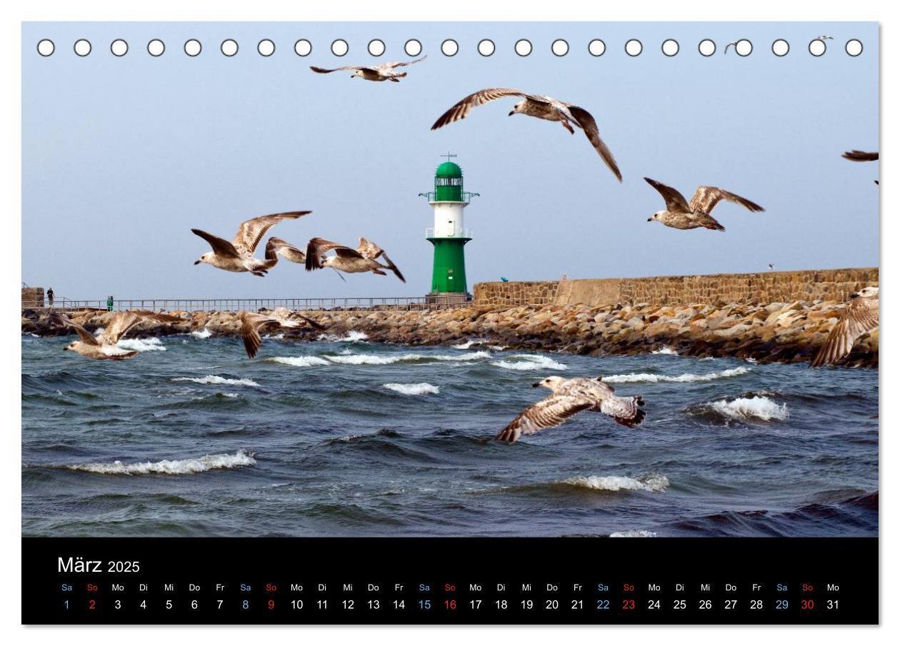 Bild: 9783435707270 | Warnemünde - Maritime Landschaften (Tischkalender 2025 DIN A5...