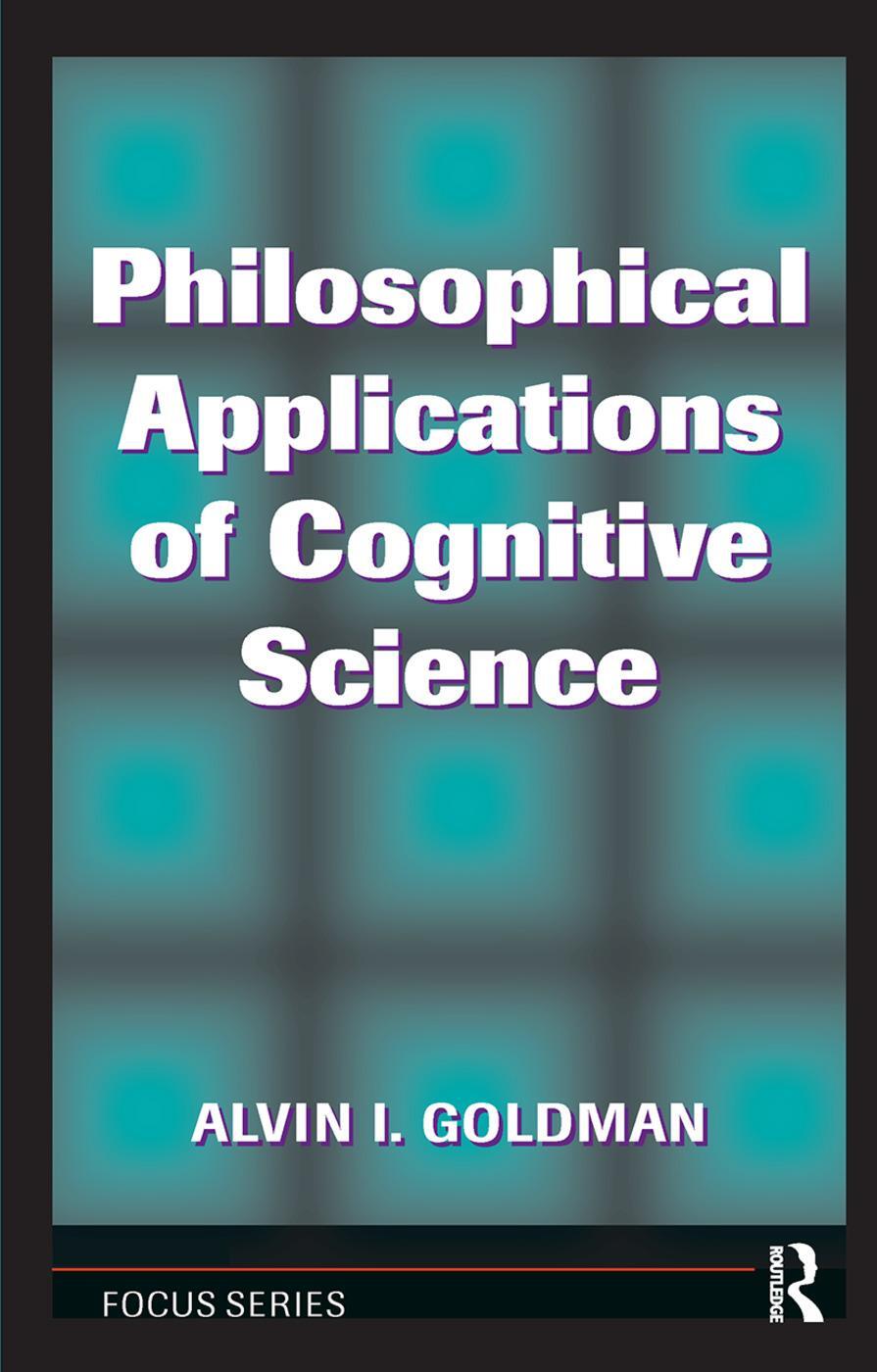 Cover: 9780367320034 | Philosophical Applications Of Cognitive Science | Alvin I Goldman