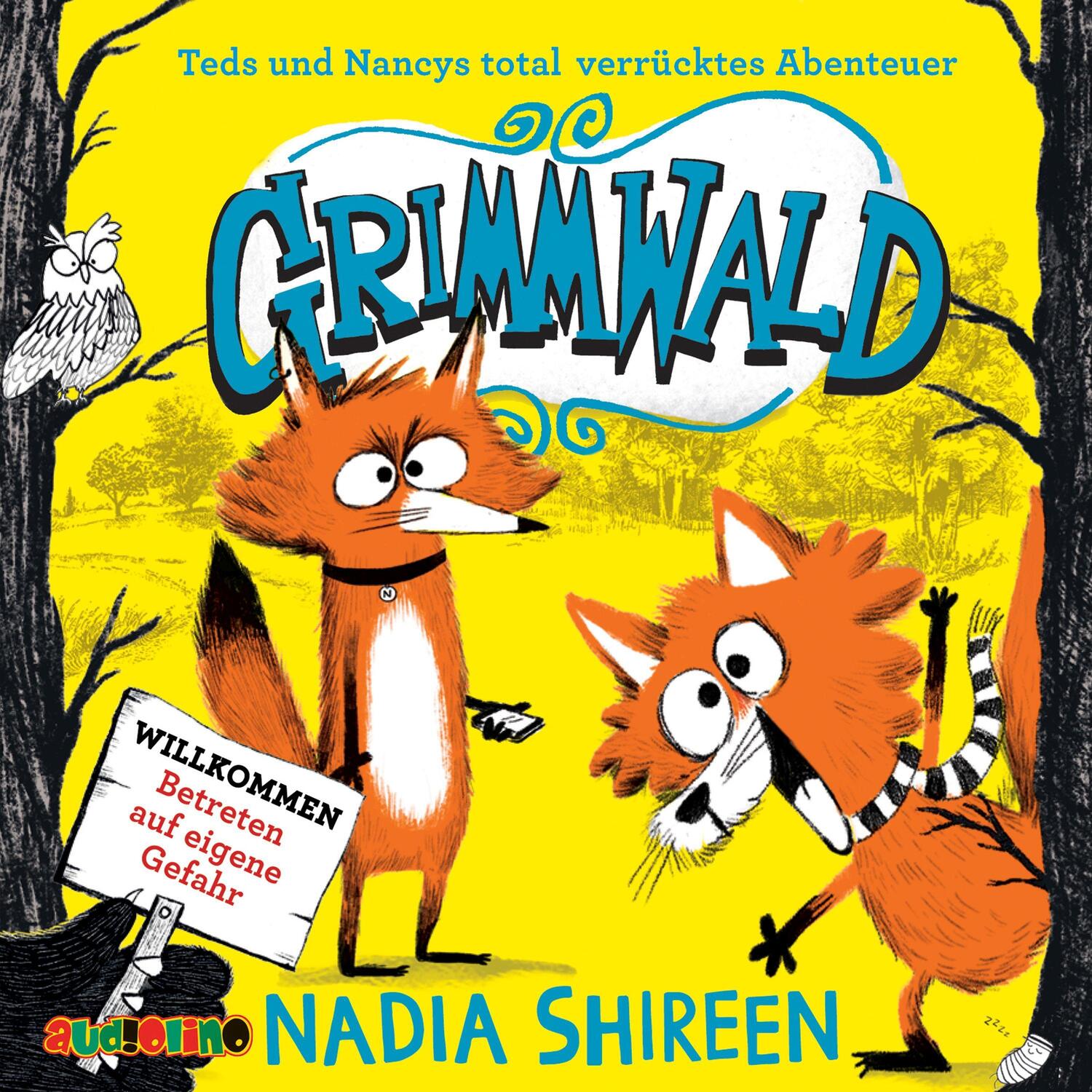 Cover: 9783867374149 | Grimmwald | Teds und Nancys total verrücktes Abenteuer | Nadia Shireen
