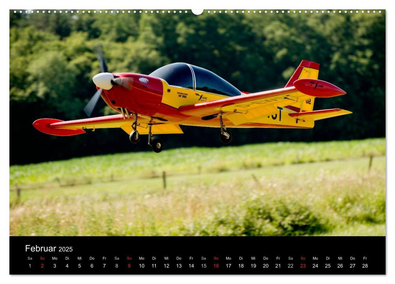 Bild: 9783435731770 | Modellflieger (Wandkalender 2025 DIN A2 quer), CALVENDO Monatskalender